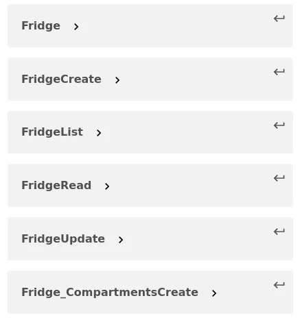 One Schema per Endpoint